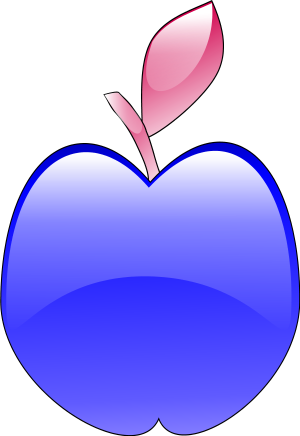 Apple Core Clipart - Apple Clip Art (600x872), Png Download