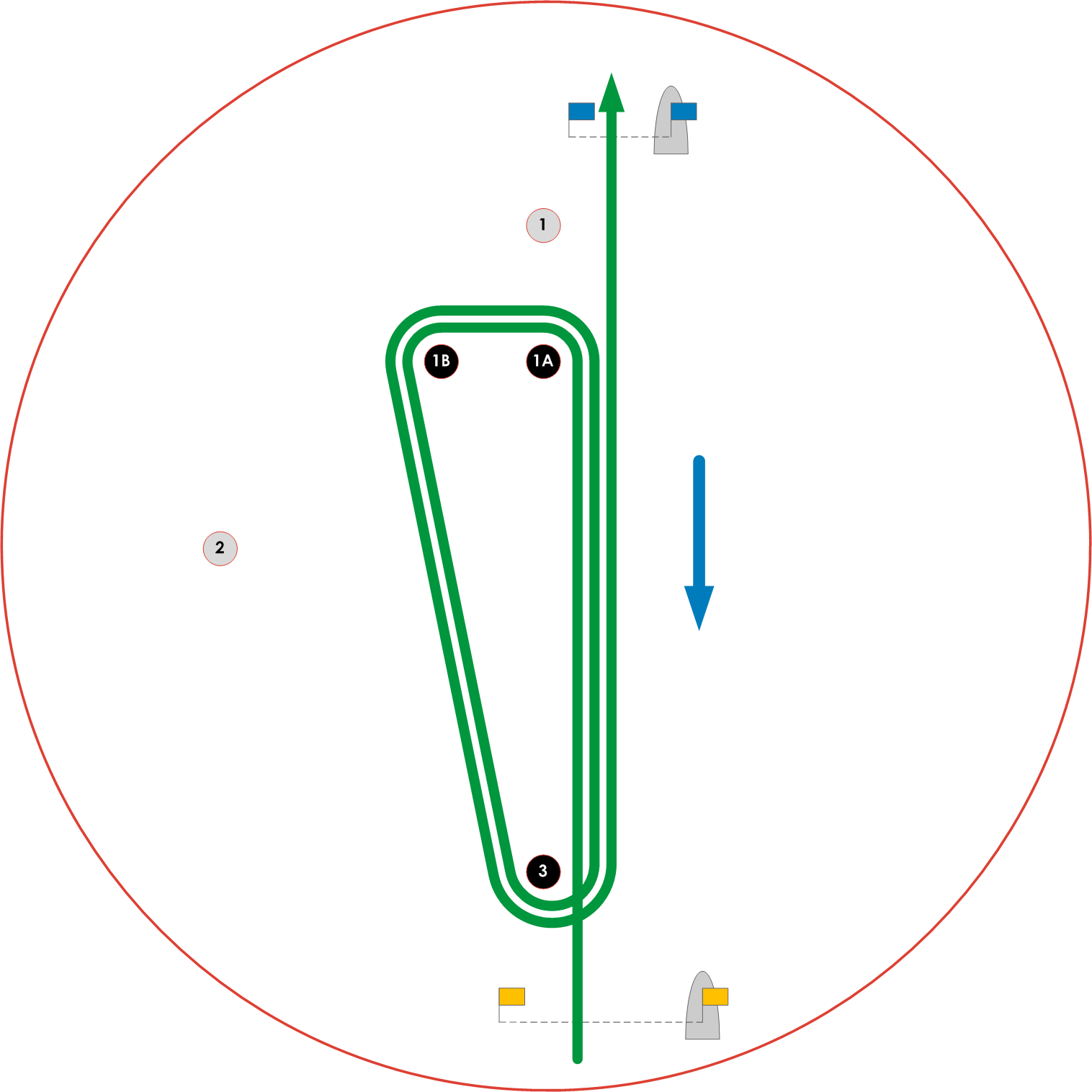 Course 2 2012 Vintage Yachting Games - 2012 Vintage Yachting Games (1516x1516), Png Download