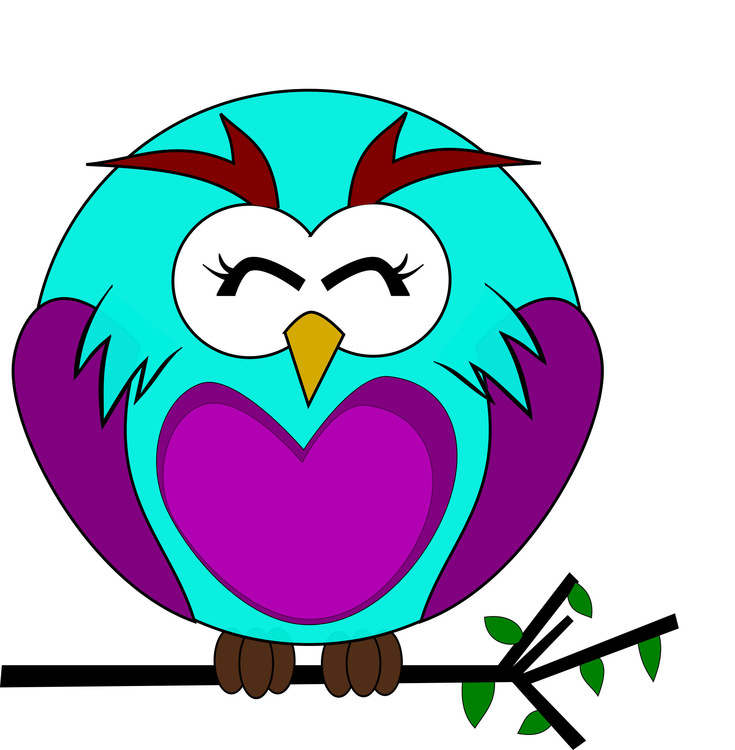 Búho Png (2352x2400), Png Download