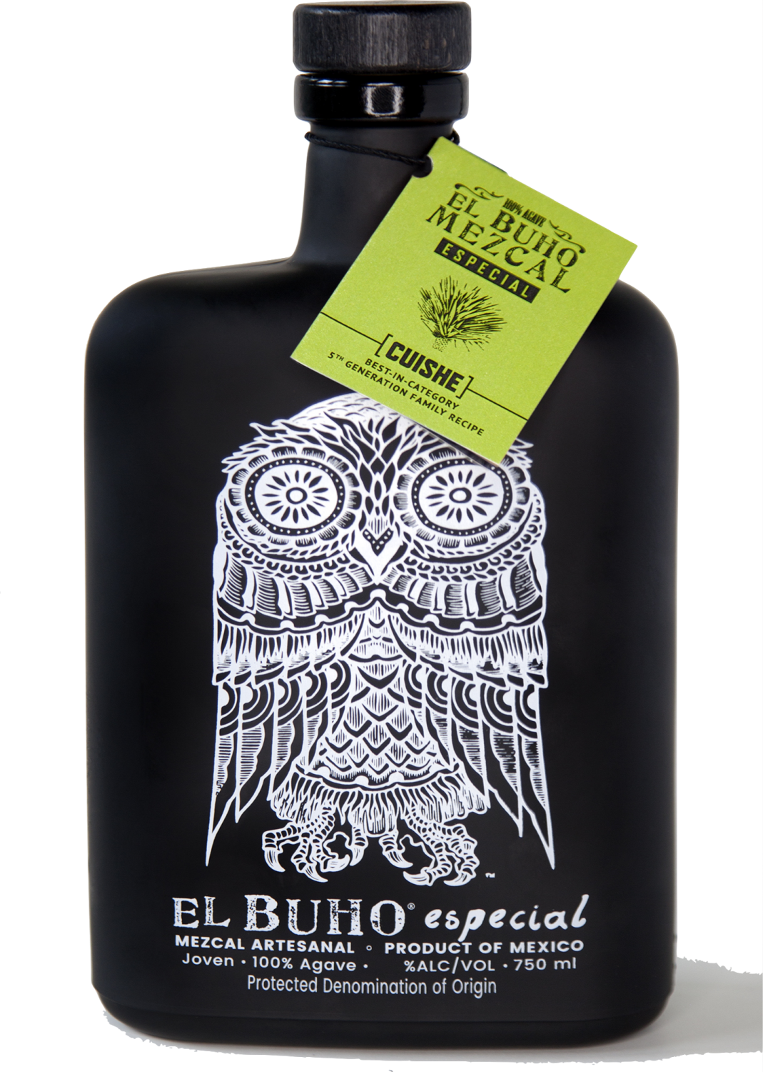El Buho Especial Limited Edition Cuishe Mezcal - Tequila (1069x1500), Png Download