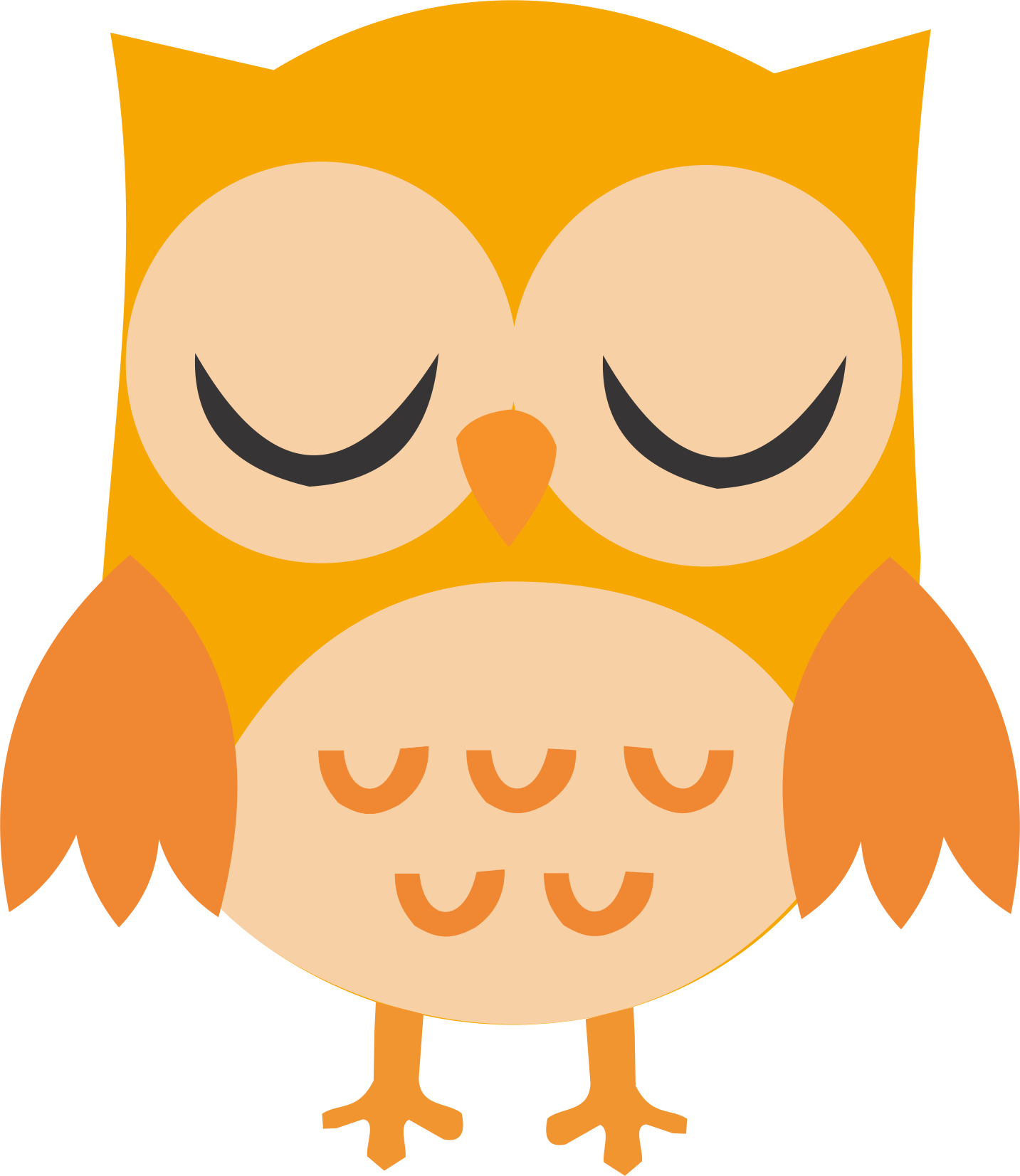 Buho 4 (1433x1653), Png Download