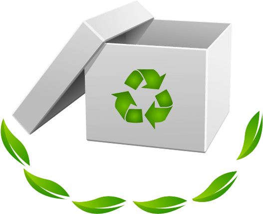 Recicla Cartón Reciclaje De Cartón - Recycling (550x500), Png Download