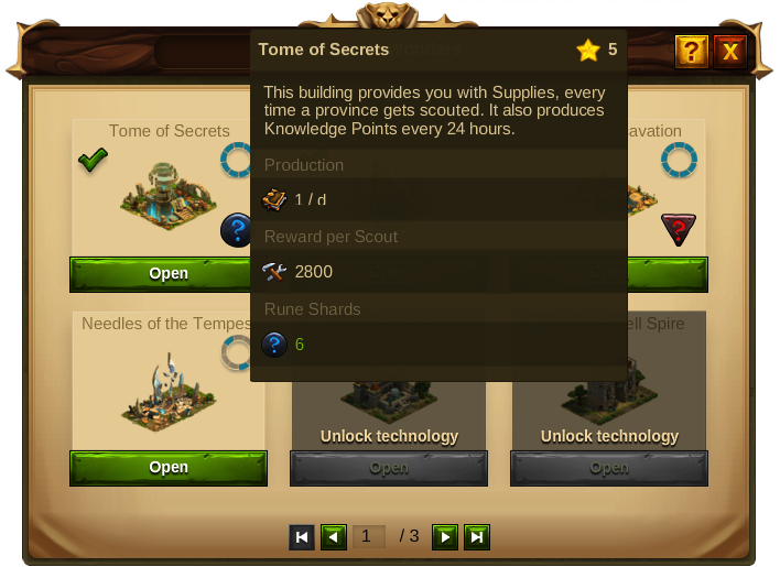 Awdescription - Elvenar Tome Of Secrets (708x515), Png Download