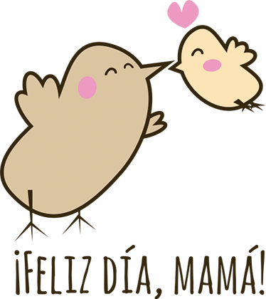 En Este Sticker Aparecen Representados Un - Frases Dia De La Madre Vinilo (374x420), Png Download