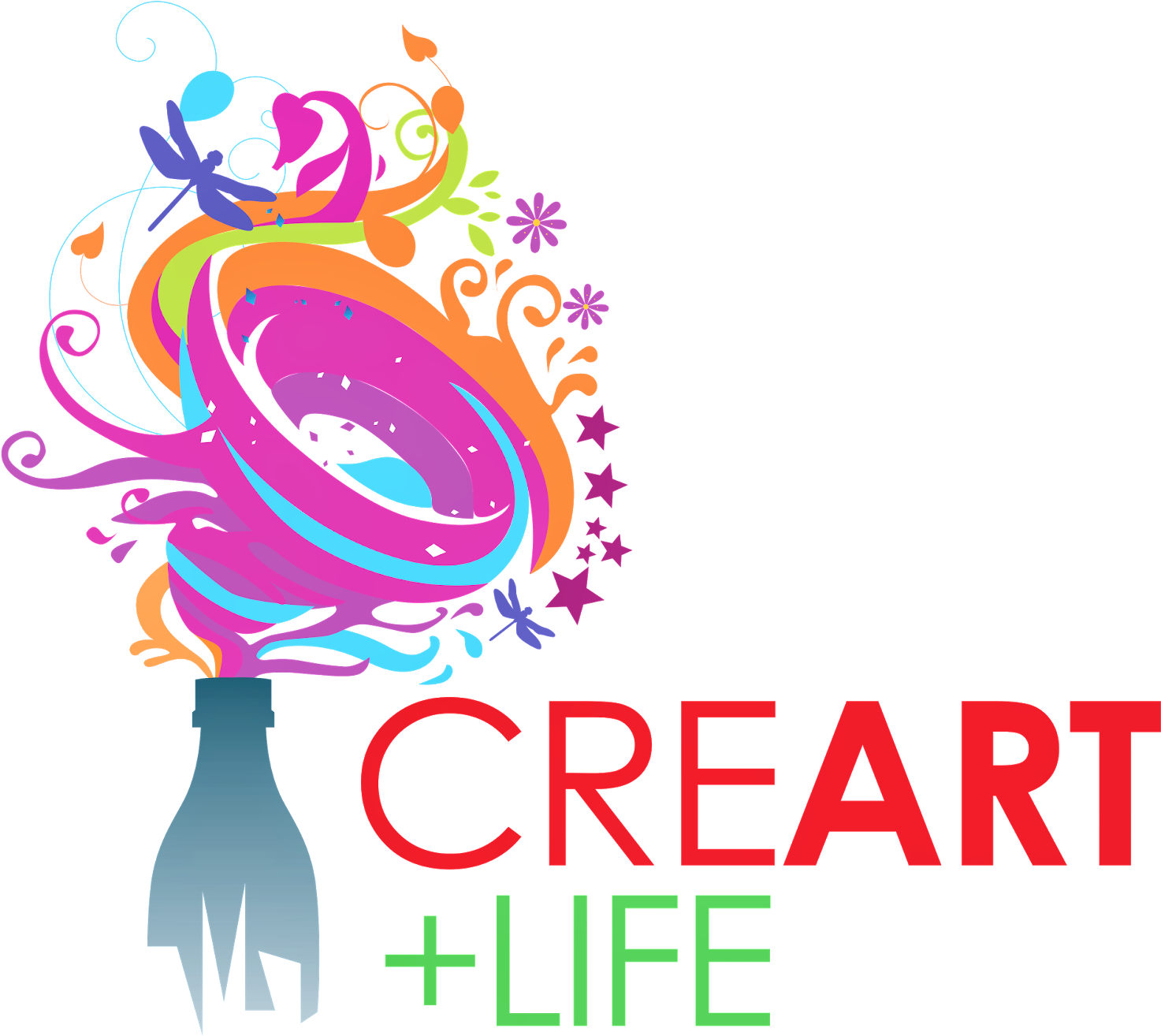 En Este Blog Iremos Presentando Ideas Para Reciclar - Logo De Manualidades Png (1600x1448), Png Download