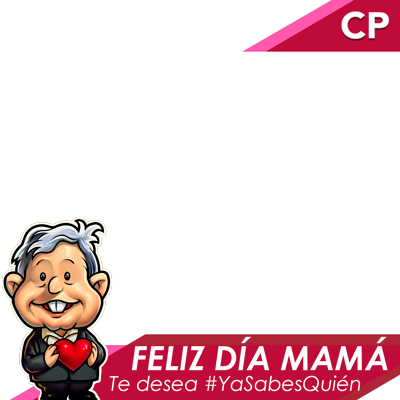 Feliz Día De Las Madres Te Desea Ya Sabes Quién - Cartoon (400x400), Png Download