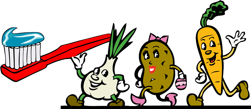 Odontopediatria Globaldent Manzanares Dibujos - Spot The Difference Vegetables (872x400), Png Download