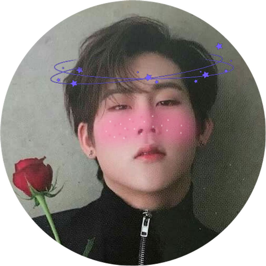 Monstax Monta Edit Kawaii Kawai Cat Flower Im Wonho - Monsta X (1024x1024), Png Download