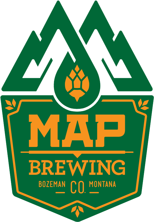 Black Diamond Map Brewing - Map Brewing Logo (531x756), Png Download