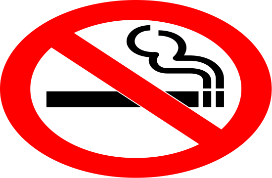 Oecd Health Report - No Smoking (550x360), Png Download