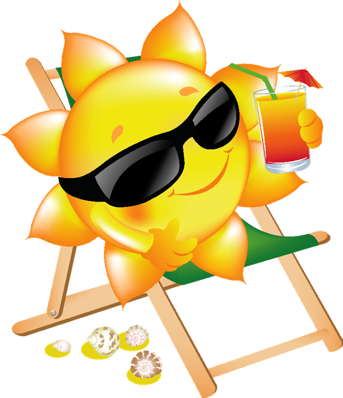 Cartoon Suns (690x800), Png Download