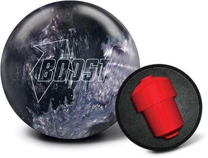 Boost Black/gray/silver - 900global Boost Black/gray/silver Pearl Bowling Ball (428x321), Png Download