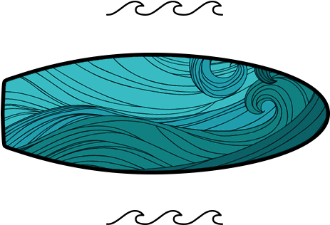 Black Ball Beater Board Softboard 4ft 11in - Circle (800x800), Png Download