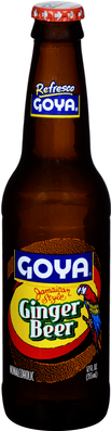 Goya Refresco Ginger Beer Soda, 12 Ounce 24 Per Case - Goya Food Goya Jamaican Style Ginger Beer, 12 Oz (pack (650x499), Png Download