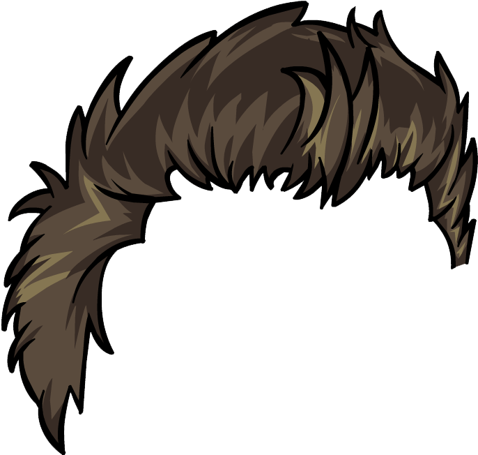 Pelo Animado Png - Club Penguin De Pelos (996x651), Png Download