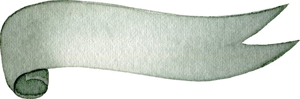 Gray Ribbon Decoration Vector - Portable Network Graphics (1024x338), Png Download