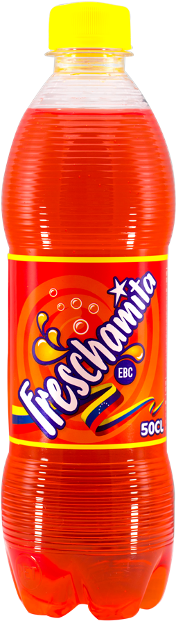 Freschamita - Orange Soft Drink (394x941), Png Download