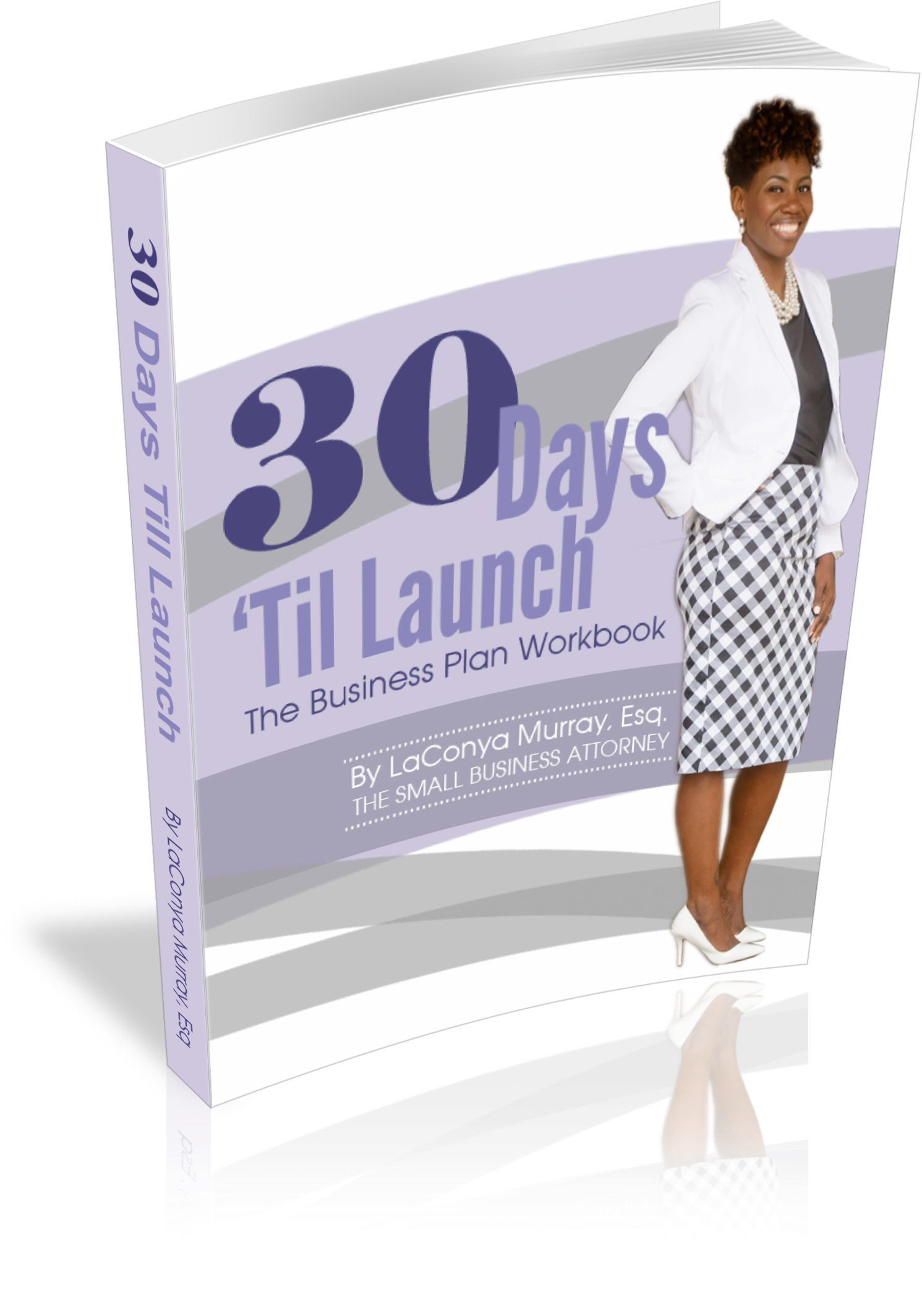 30 Days 'til Launch Business Plan Workbook - Box (1953x2190), Png Download