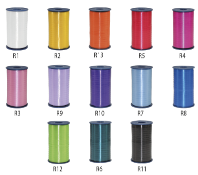 Rollo Cinta Decorativa Colores - Cinta Lazo Para Globo Rollo 5 Mm X 500 Mt Colores (400x505), Png Download
