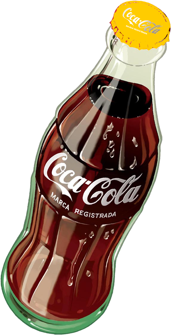 Coca-cola Refresco, Botellas, Gaseosa, Publicidad, - Coca Cola Bottle Pic Transparent (700x1173), Png Download