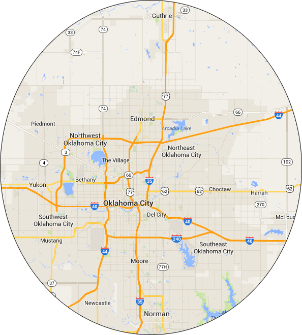 Edmond And Okc Appliance And Tv Repair Service Area - Business (594x660), Png Download