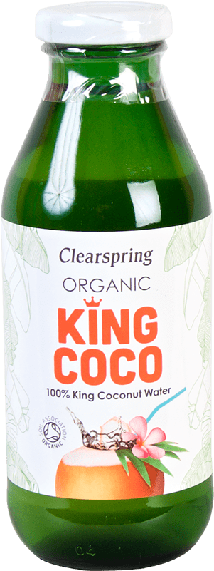 Agua De Coco - Clearspring King Coco - Organic 100% King 350ml (800x800), Png Download