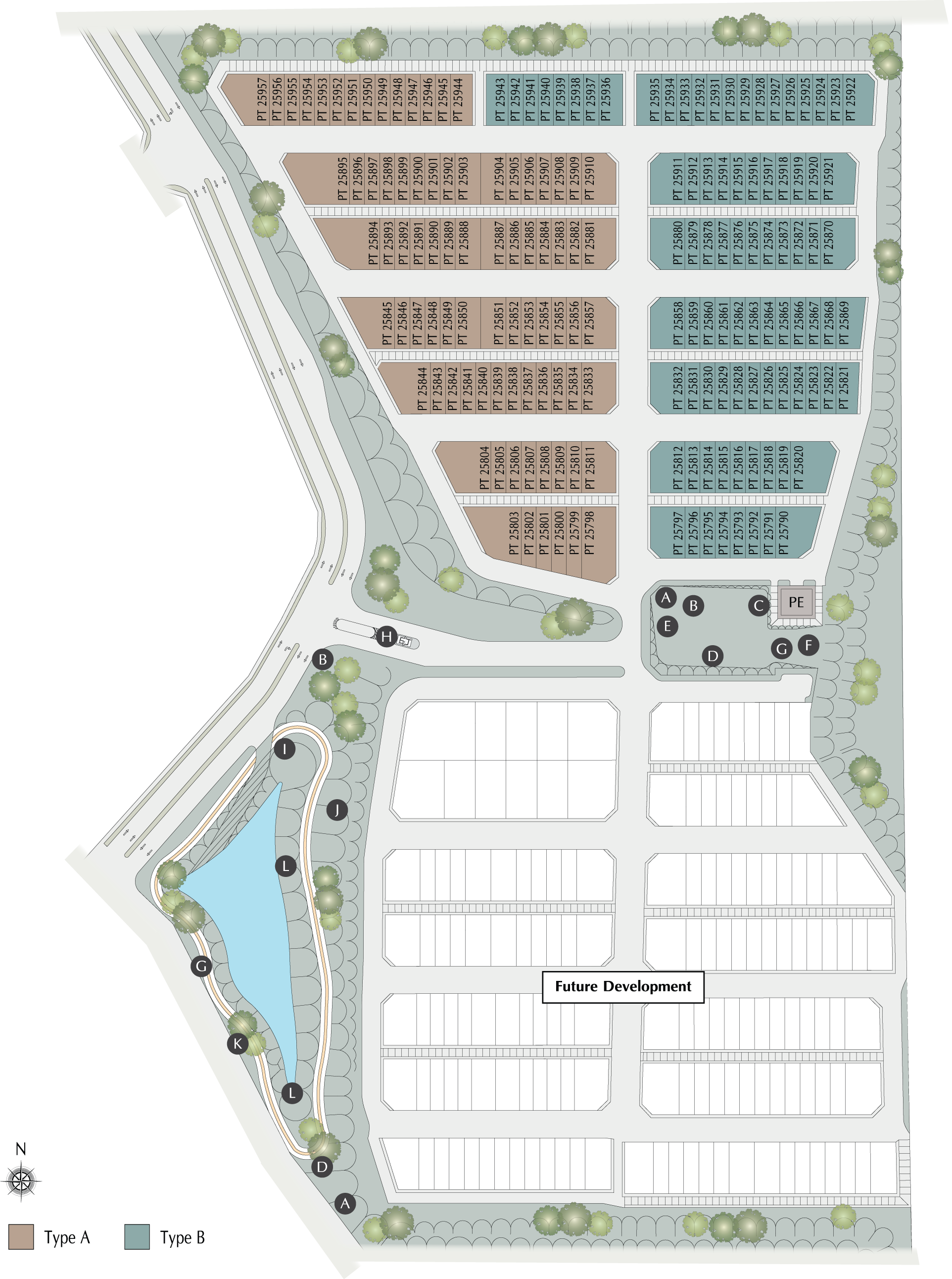 Site Plan - Ara Sendayan Cadena (1924x2583), Png Download