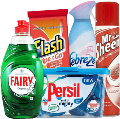 Cleaning - Flash Wipe & Go Pack 40 - Lemon (500x500), Png Download