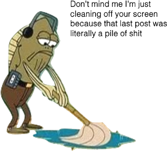 View Trash , - Don T Mind Me I M Just Cleaning (403x363), Png Download