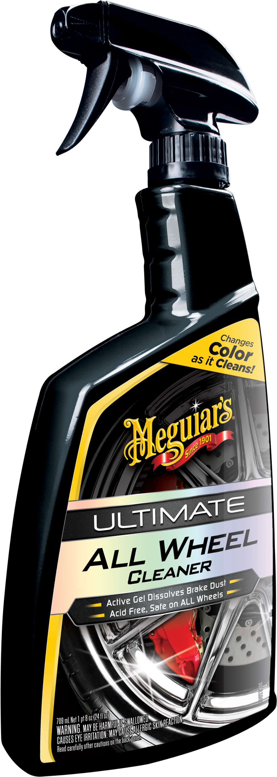 G180124 Ultimate All Wheel Cleaner - Meguiars Ultimate Wheel Cleaner (3000x3000), Png Download