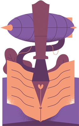 Stephanie Powell Watts - Pen (375x425), Png Download