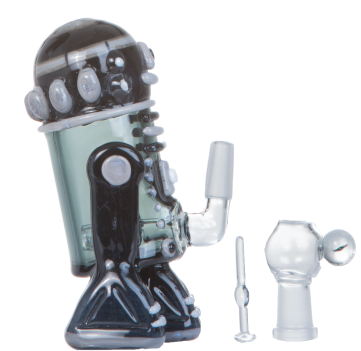 R2d2 Dab Rig - Robot (387x375), Png Download