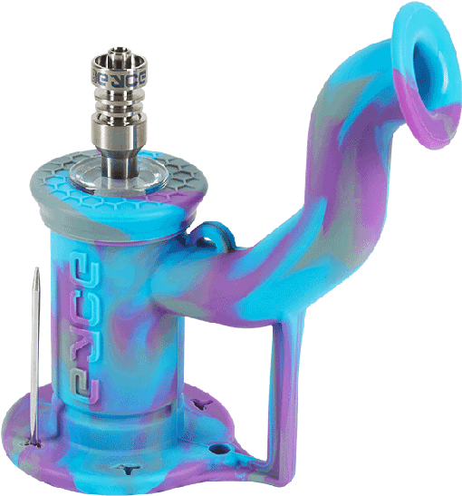 Eyce Silicone Oil Rig - Bubbler (700x700), Png Download