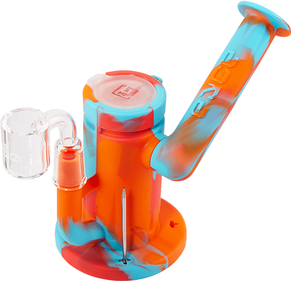 Silicone Dab Rig - Cylinder (800x800), Png Download