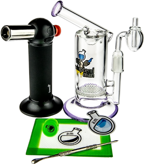 Dab Rig Kit Honeycomb Dab Rig Bundle Usa Made - United States Of America (534x800), Png Download
