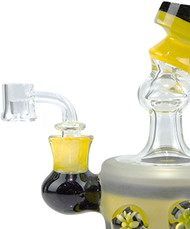 Dab Rigs - Glass Bottle (320x480), Png Download