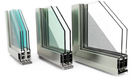 Ventanas Corredizas - Perfil De Aluminio Bolsa (542x262), Png Download