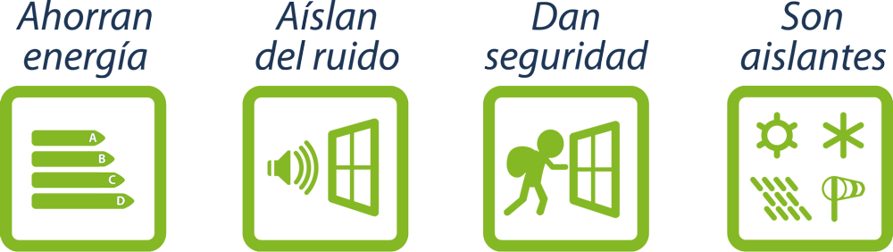 La Tecnología De Las Ventanas De Pvc De Sumum, Pueden - Icono Ahorro De Energia (1000x282), Png Download