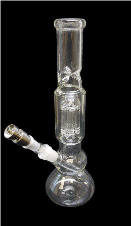 Heavy Duty 32cm Glass Percolator Dab Rig - Medelco 8 Cup Glass Stovetop Percolator Pk008 (450x450), Png Download