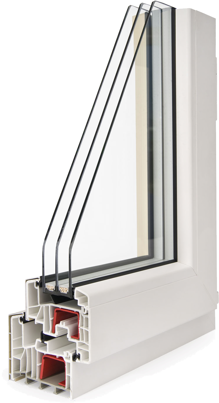 Sistema De Ventanas Pvc - Profile Upvc (1000x1503), Png Download