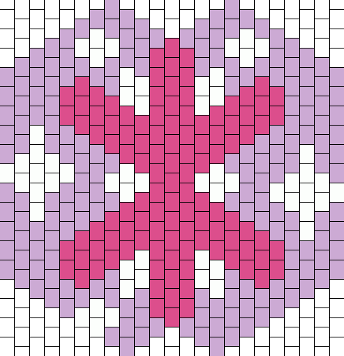 Mlp Twilight Sparkle Cutie Mark Kandi Mask Bead Pattern - Twilight Sparkle Cutie Mark Bead (482x499), Png Download