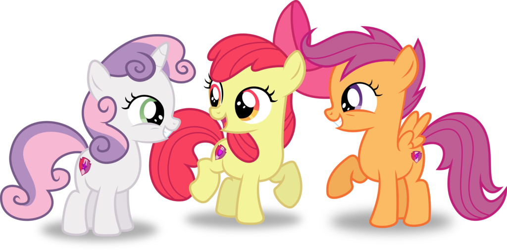 Cutie Mark Crusaders - Ponyville Mysteries Peryton Panic (1024x506), Png Download