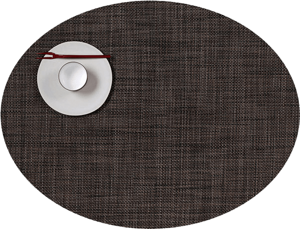 Previous - Chilewich Mini Basketweave Dark Walnut Placemat (620x465), Png Download
