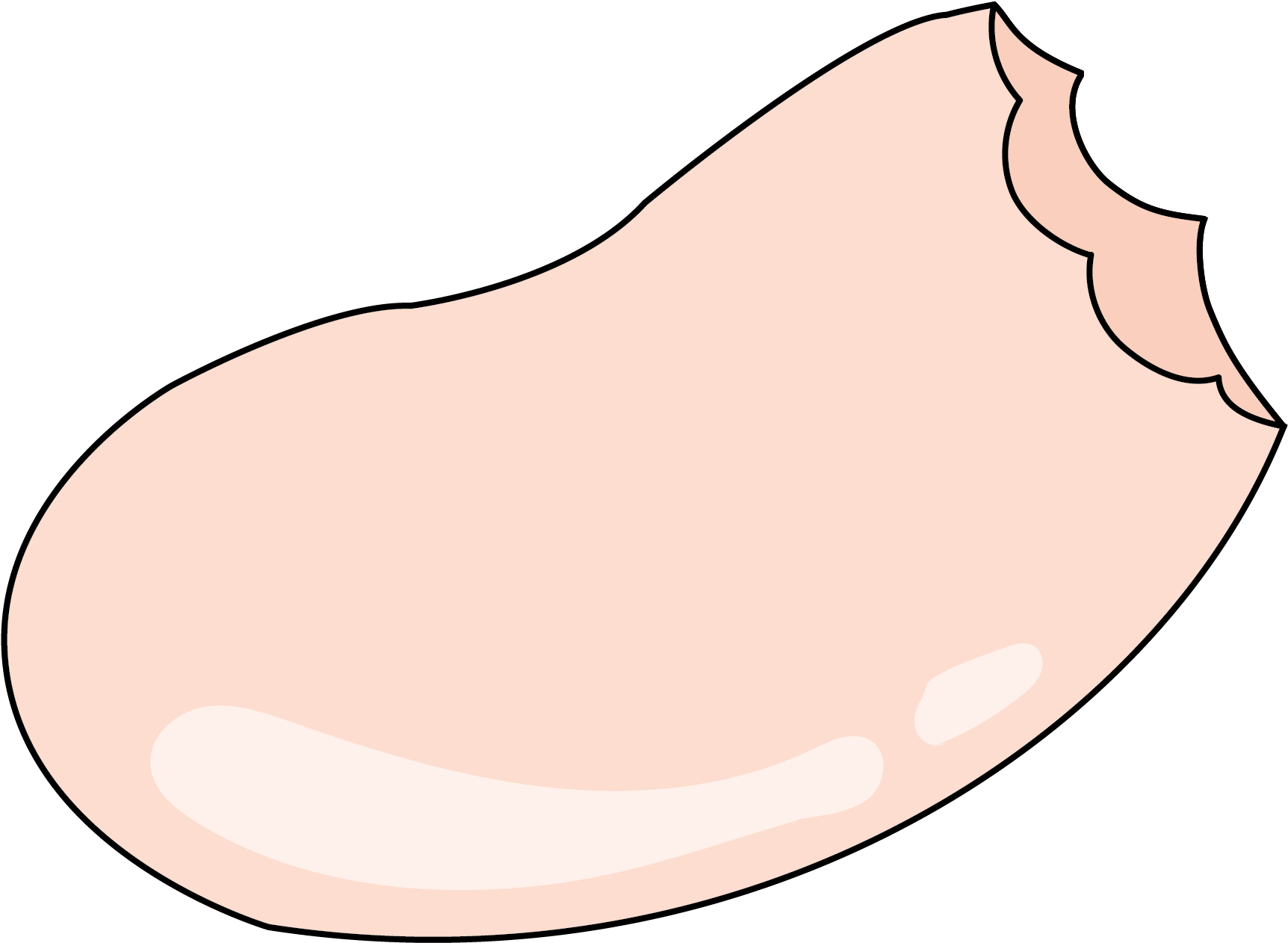 Chewed Up Jellybeans (2501x2038), Png Download