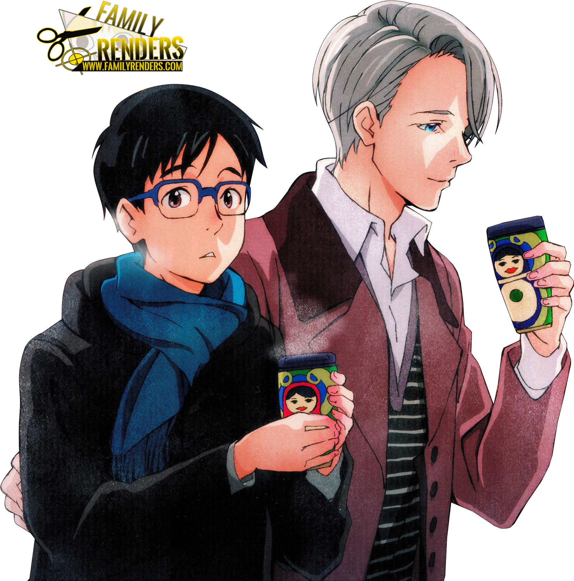 Yuri On Ice Render (1982x2000), Png Download