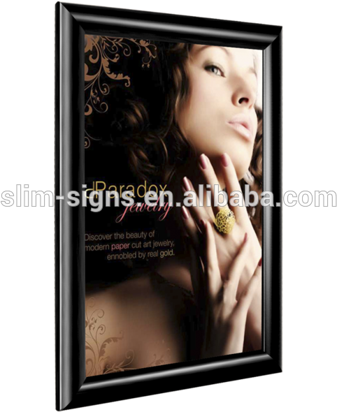 Wall Mounted Snap Open Anodized Silver Aluminum Poster - 新発売 美肌は夜に作られる睡眠時専用⇒至極の美容クリーム【スキンヴェリ (640x640), Png Download