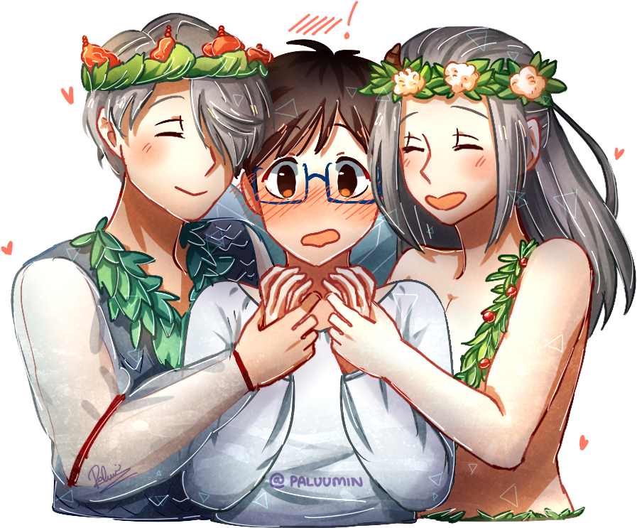 Paluumin's Art Blog ʕっ•ᴥ•ʔっ “love Looks Not With The - Cartoon (1057x872), Png Download