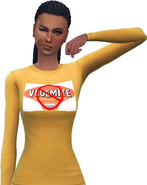Australians Against Vegemite ❞ - Girl (1280x675), Png Download