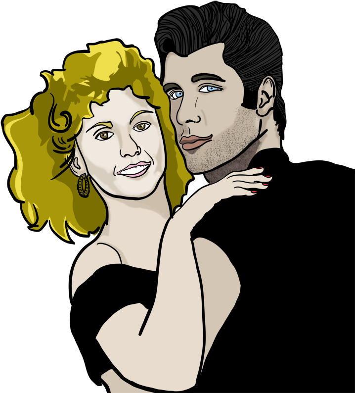 Grease Illustration - Activated Carbon (725x800), Png Download