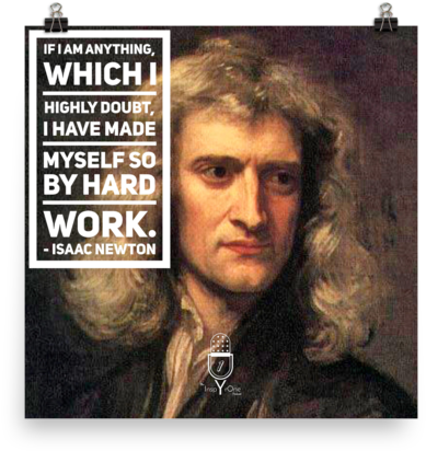 Poster - Isaac Newton - Science Scientist In India (600x600), Png Download